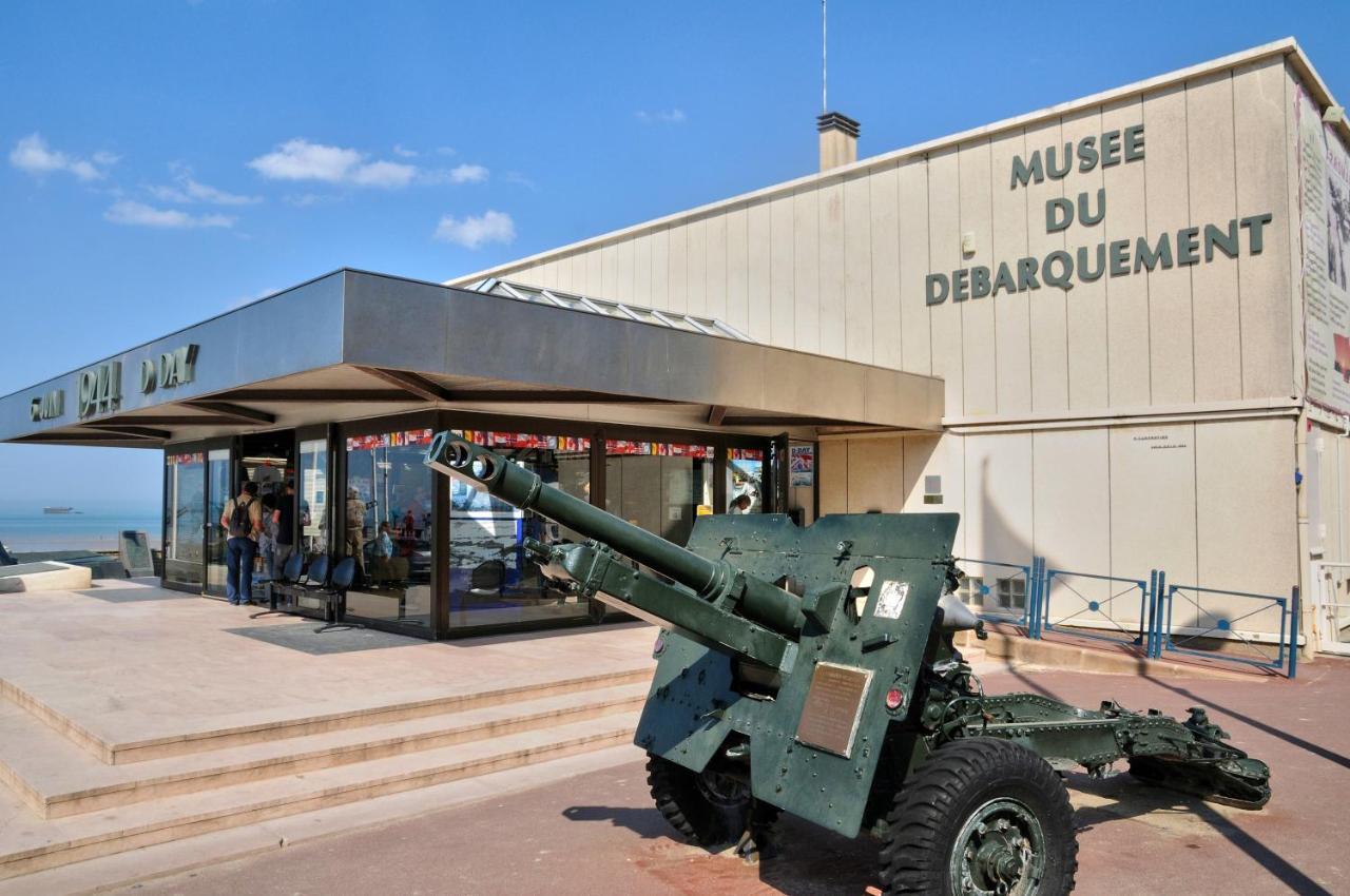 L'hippocampe - appt mezzanine centre d'Arromanches Esterno foto